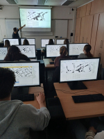 Odborná exkurze na katedře geoinformatiky