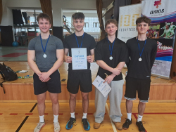Úspěch našich studentů v městském kole silového čtyřboje