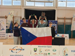 Robobožci 2.0 na mezinárodní soutěži ve Slovinsku