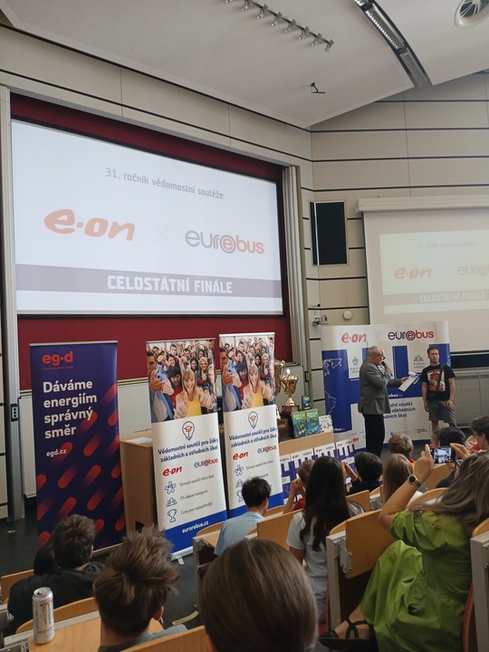 Velký úspěch na celostátním finále Eurorebusu: Naše gymnázium je 4. nejlepší v republice!